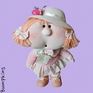 Bumpkin vintage punkin doll